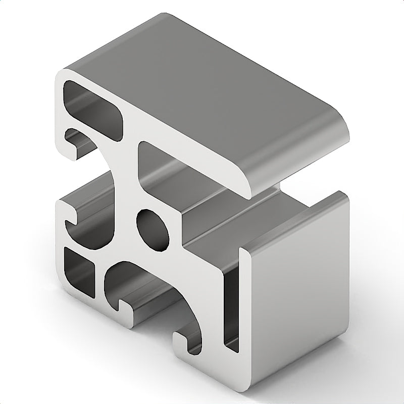 Klemmprofil 8 40x40 D6.8, ohne Leiste