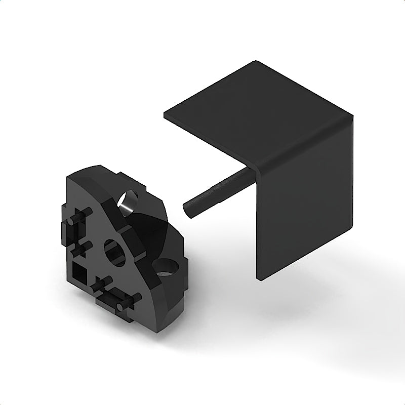 Verbindungssatz 5 20x20x20, schwarz