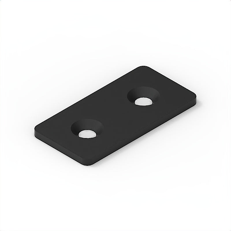 Lasche 6 30x60, schwarz