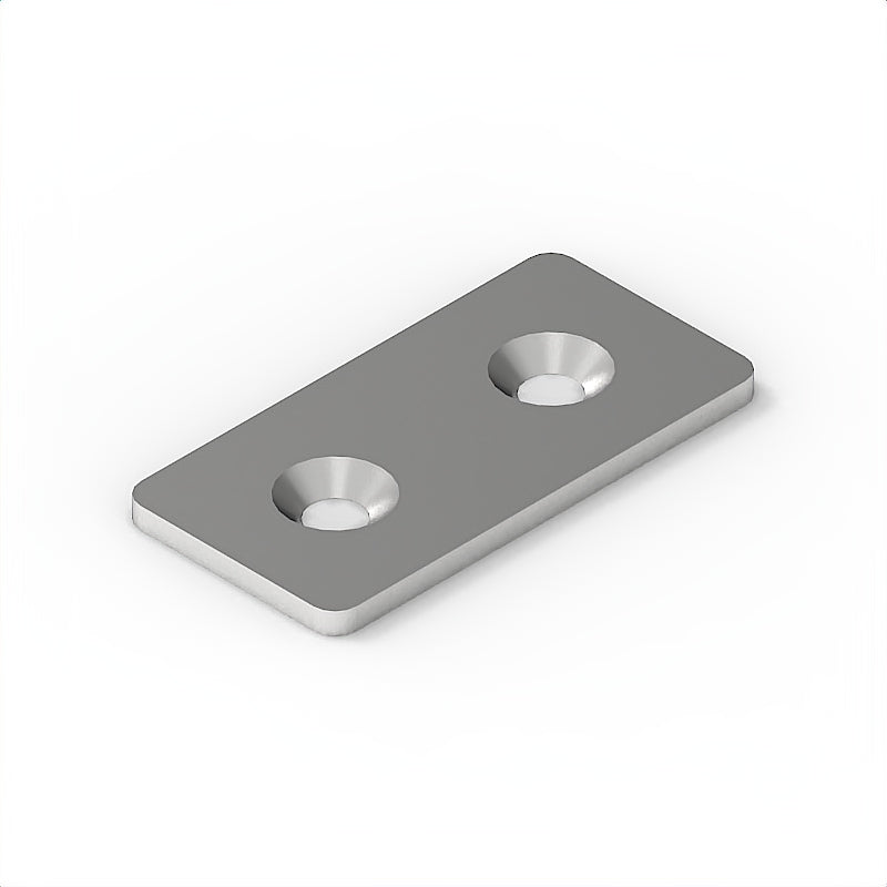 Lasche 8 40x80, verzinkt