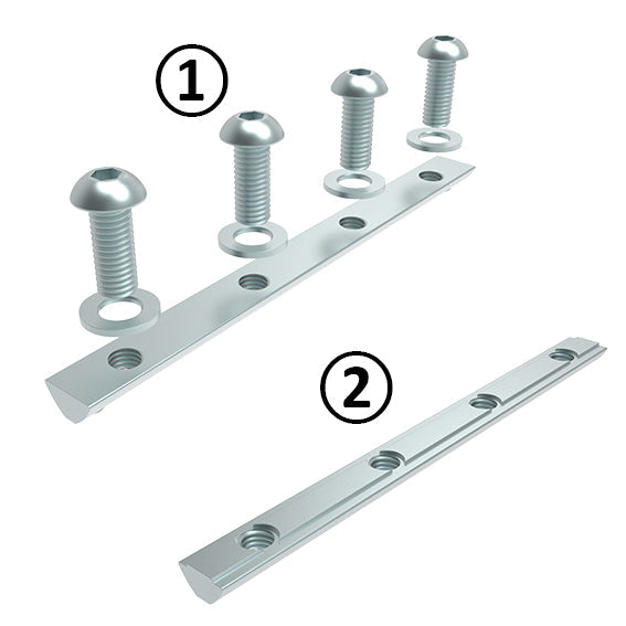 Befestigungssatz für Winkel 8 160x160 M8