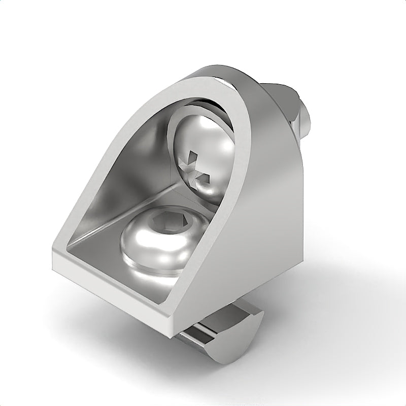 Gelenkwinkelsatz 5, mit 2 Nutensteinen und Schrauben