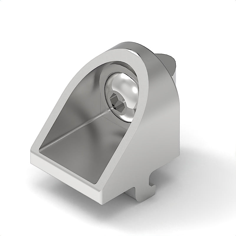 Klemmwinkelsatz 5, mit 1 Nutenstein und Schraube