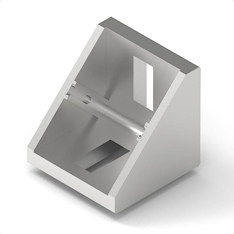 Winkel 8 40x40x40 Zn (Langloch)