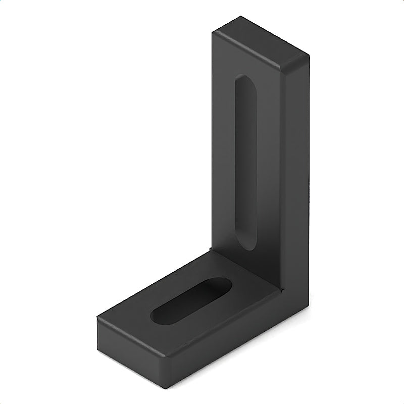 Winkel 60x40x20 Zn GD-Zn, schwarz