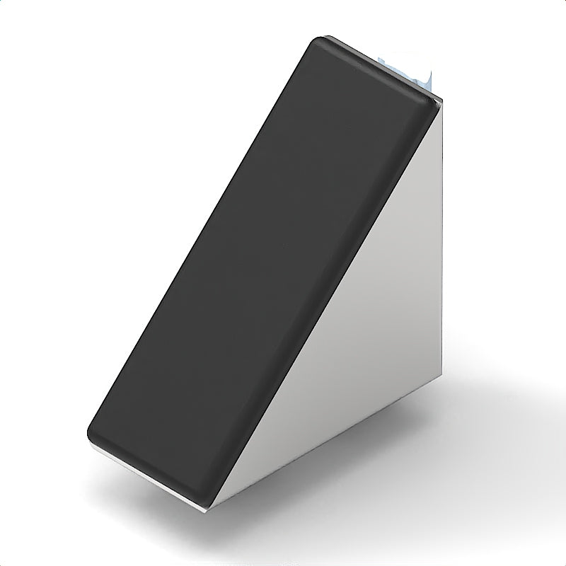 Winkelsatz 5 40x40 Zn, Abdeckkappe schwarz