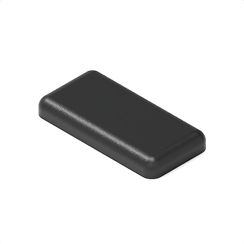 Abdeckkappe 5 20x10  Schwarz