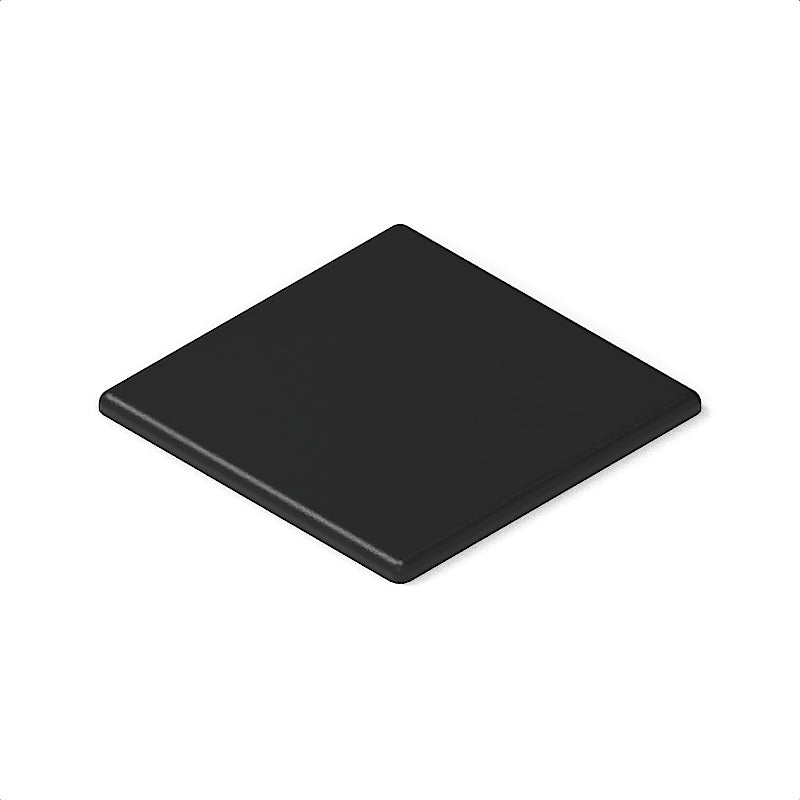 Abdeckkappe 8 80x80 D11, schwarz