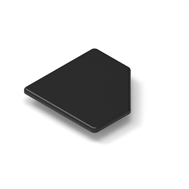 Abdeckkappe 8 80x80-45° D6.8, schwarz