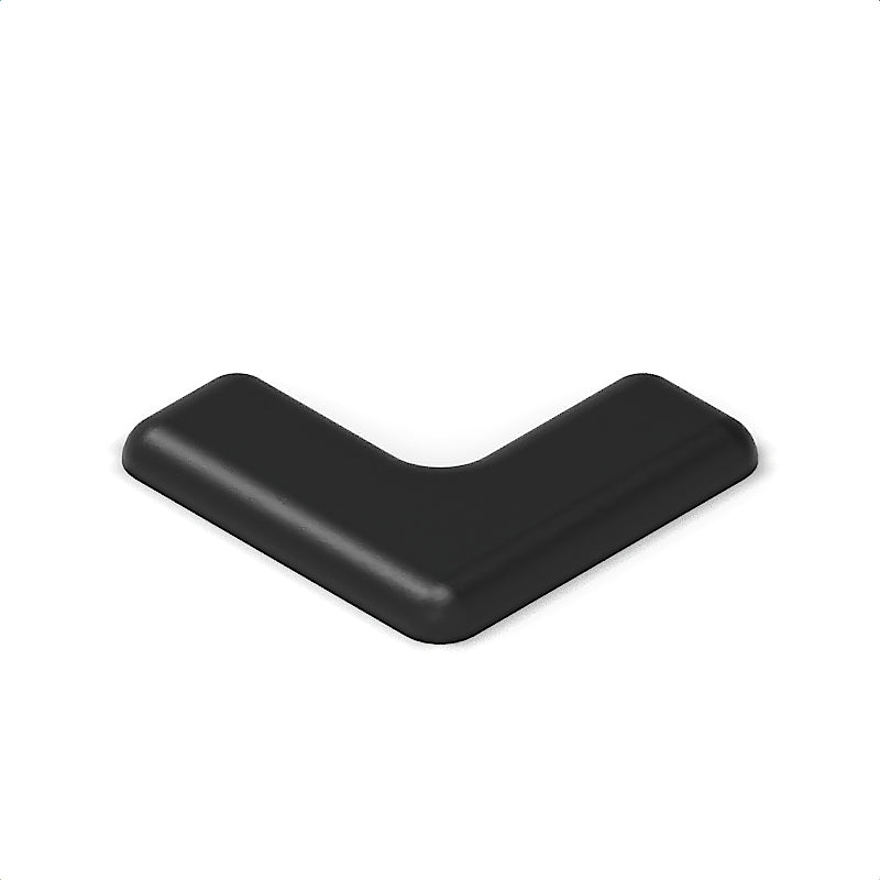 Abdeckkappe 8 W40x40 E D6.8, schwarz