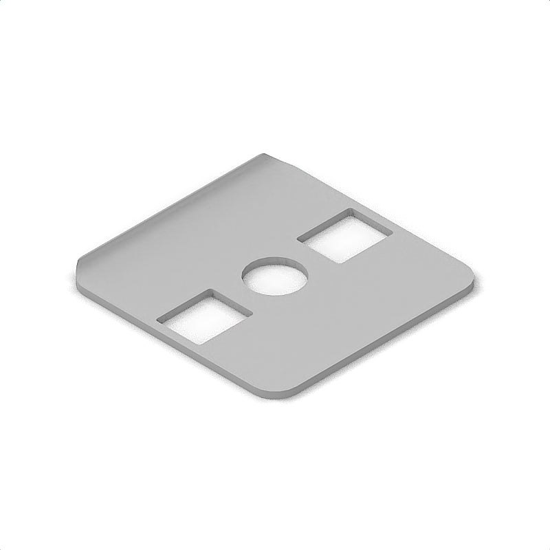 Radiendichtung 8 40x40 1R grau