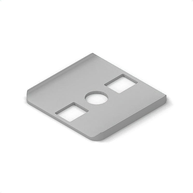 Radiendichtung 8 40x40 grau