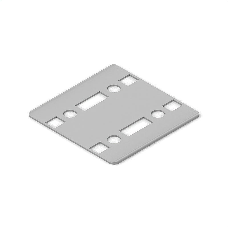 Radiendichtung 80x80 grau