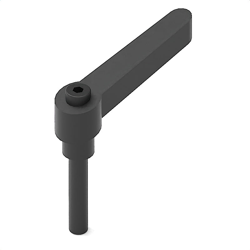 Klemmhebel 65 mm Aussengewinde M8x40