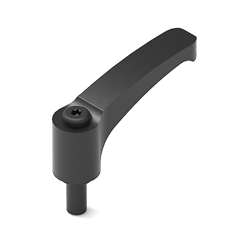 Klemmhebel 63 mit Aussengewinde M8x16mm