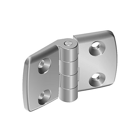 Scharnier Aludruckguss 8 40x40