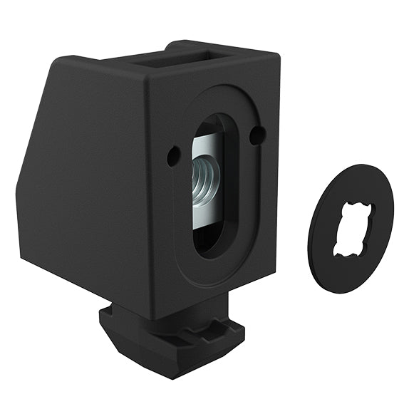 Uniblock 8 40er-Profil M6, mit Verliersicherungsscheibe