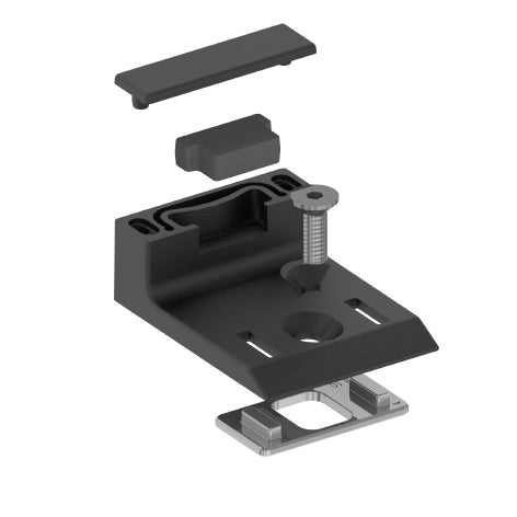 Türanschlag mit EPDM-Dämpfer Set